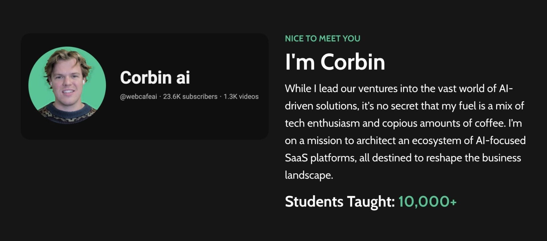 Corbin ai – Start a Successful AI Automation Agency